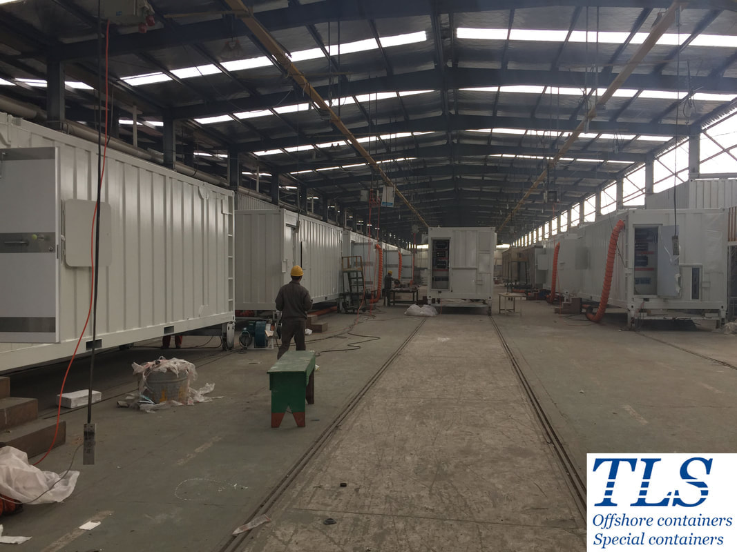 Pressurised container manufacturing lines, mud logging unit