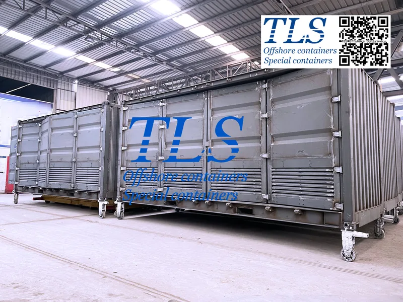 bess container assembly, welding, tls energy