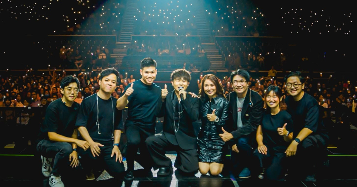 擔任阿冗新加坡演唱會音樂總監：《潮浪流行音樂演唱會》製作幕後