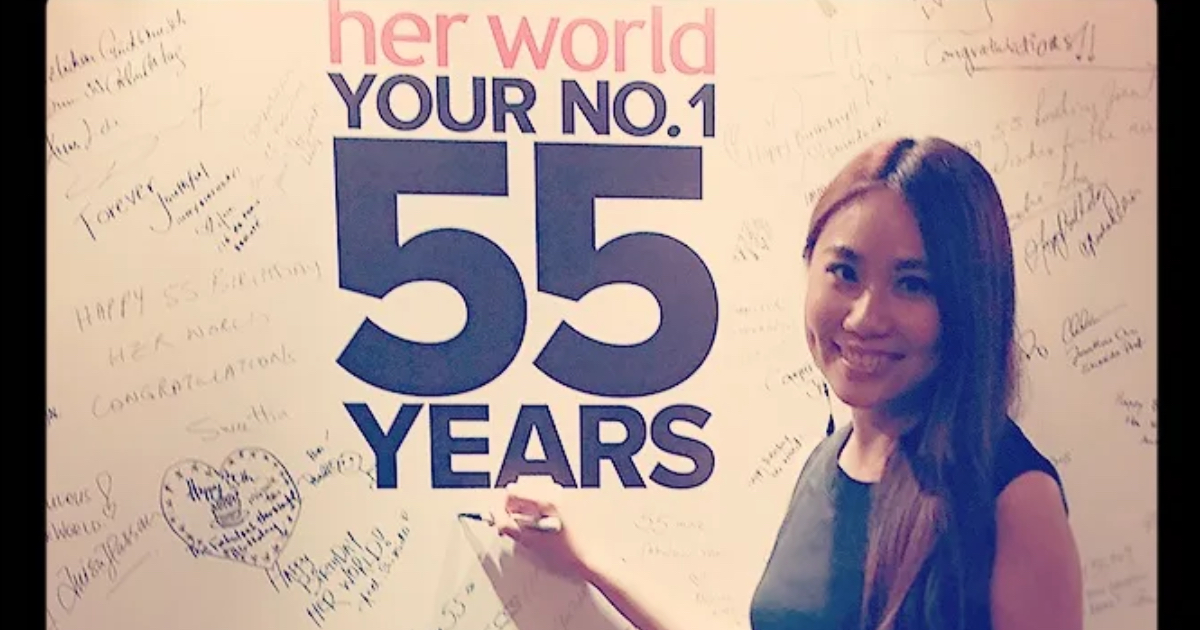 出席Her World 55周年暨Woman of the Year晚宴