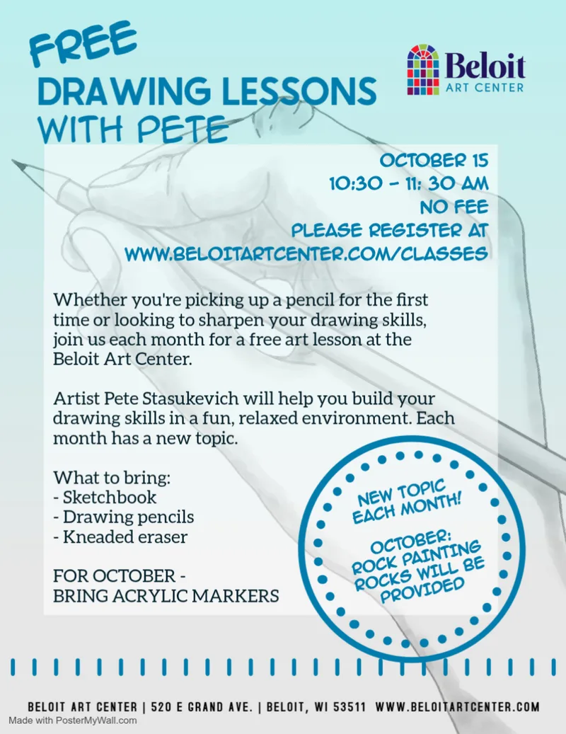 Free Drawing Lessons with Pete