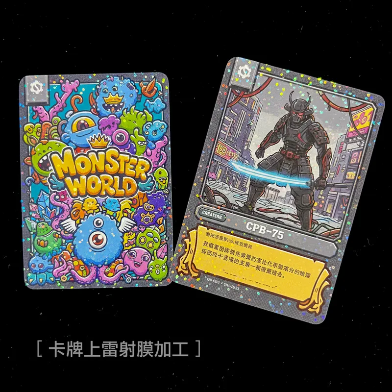 專業雷射膜/閃卡製作 | 撲克牌、塔羅牌遊、遊戲卡牌訂製