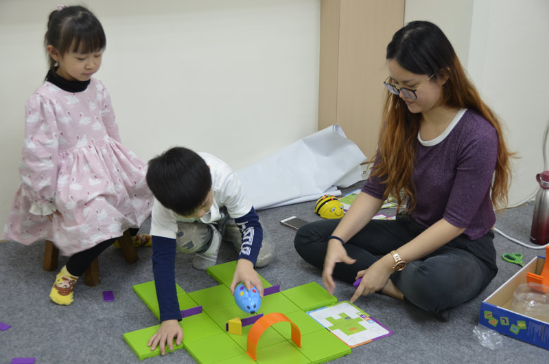 More advanced class for aged 5-7 who have completed Junior Tech 1. Junior Tech 2 includes Osmo, Scratch Jr., and Bee-bot