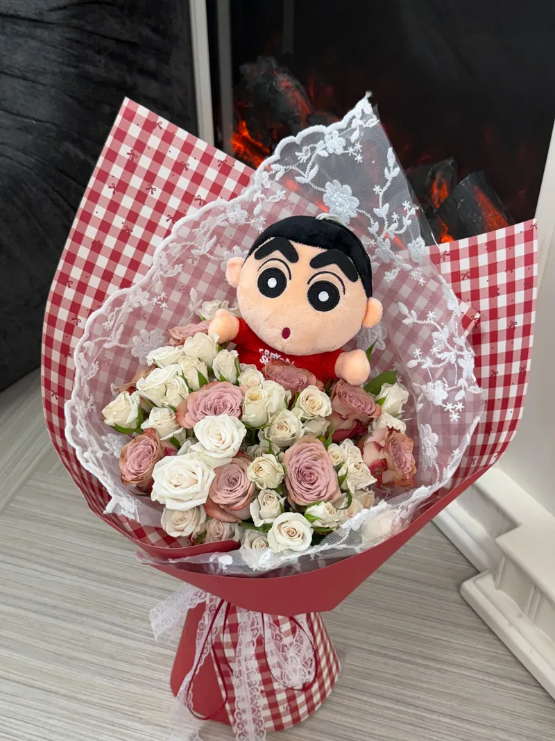 小新卡布奇諾鮮花