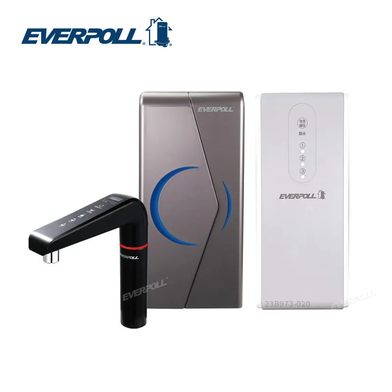 EVB-298-E+RO-600 直出RO淨水器+智能櫥下型雙溫UV觸控飲水機