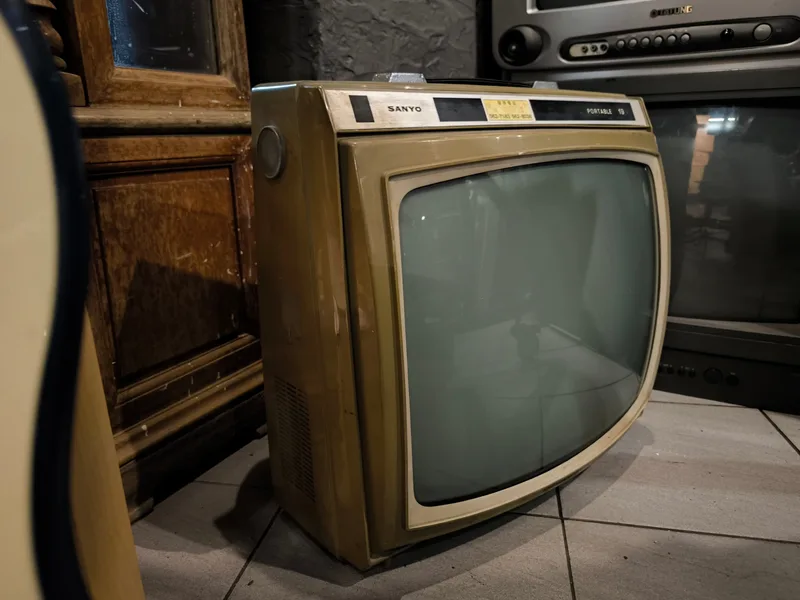 1960's 古董真空管電視 故障