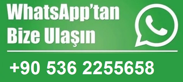 Bize WhatsApp mesaji yollayin.