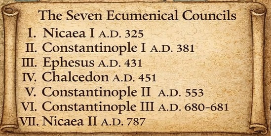 The Seven Ecumenical Councils