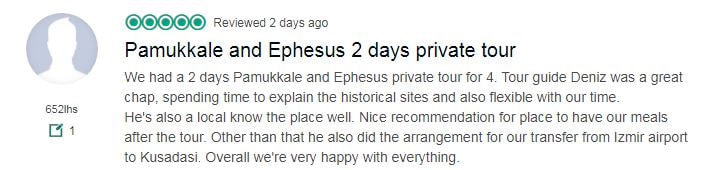 pamukkale ephesus in two days tour review
