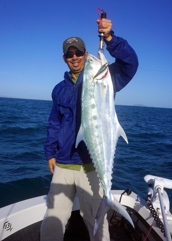 Nice Queenfish caught in Australia on a Sebile Stick Shad