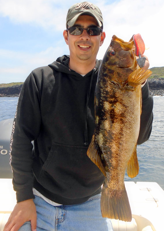 The biggest Calico of the trip, caught on a Big Hammer plastic