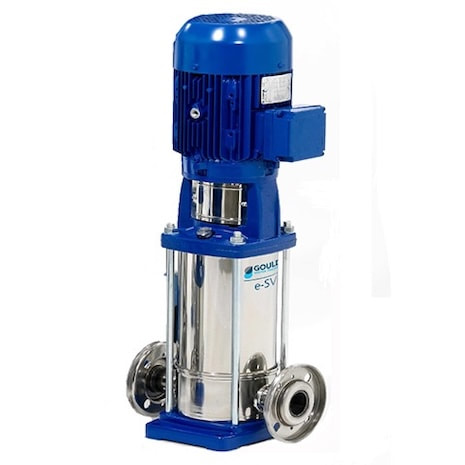 Goulds vertical multistage pump