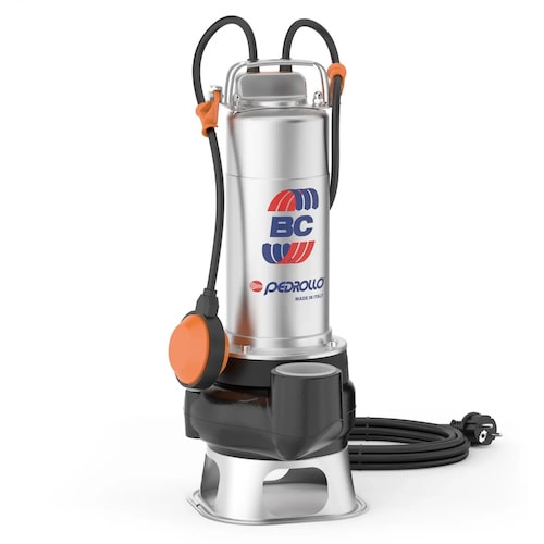 Pedrollo submersible water pump installation