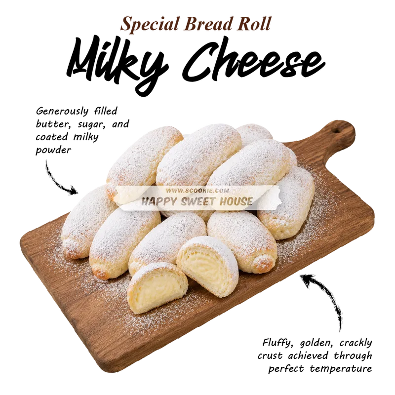 Milky Cheese Roll (Bread Roll)