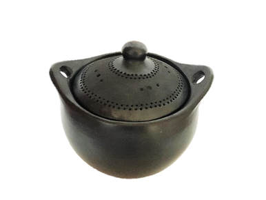 Olla con brasero barro La Chamba 