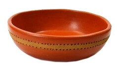 Plato barro La Chamba