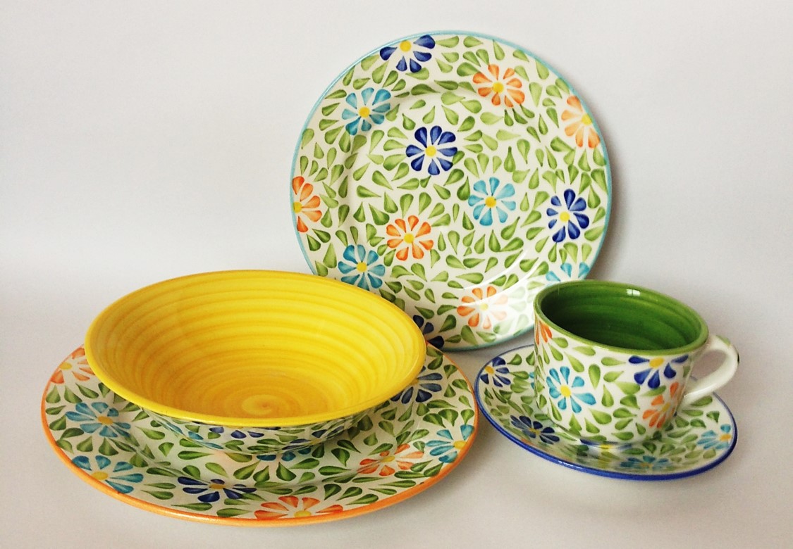 Platos mugs cerámica Carmen de Viboral