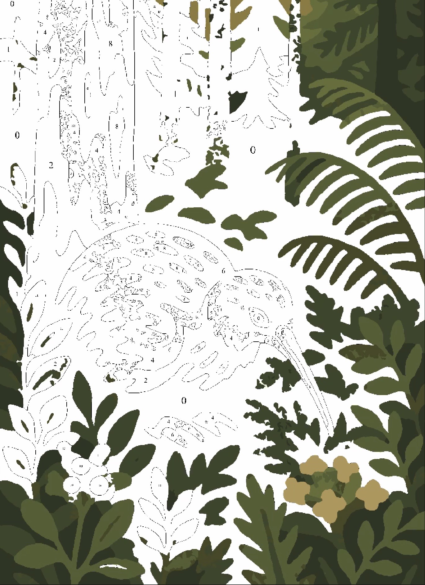 A Beginner’s Digital Paint-by-Numbers: Colouring a Kiwi Bird