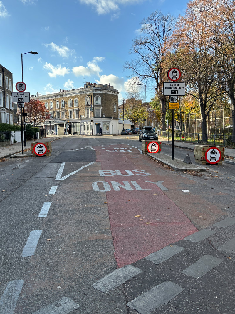 Mildmay Road traffic filter
