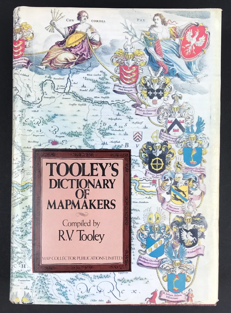 Tooley's Dictionary of Mapmakers 1979 - SOLD