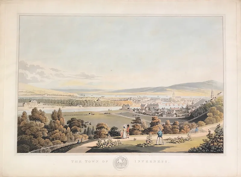 The Town of Inverness c1824