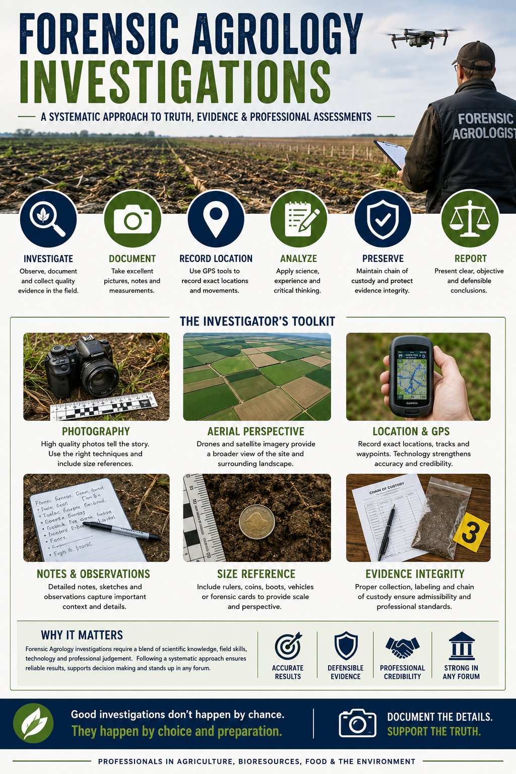 Forensic Agrology Investigations: Why Every Investigation Starts with Proper Documentation