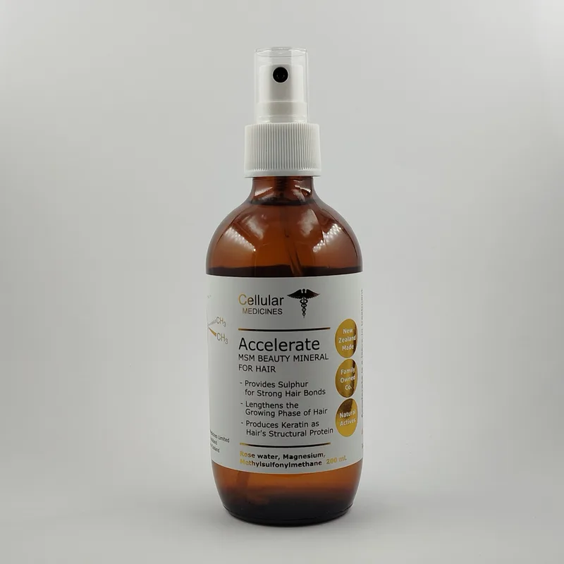 Accelerate for thicker hair