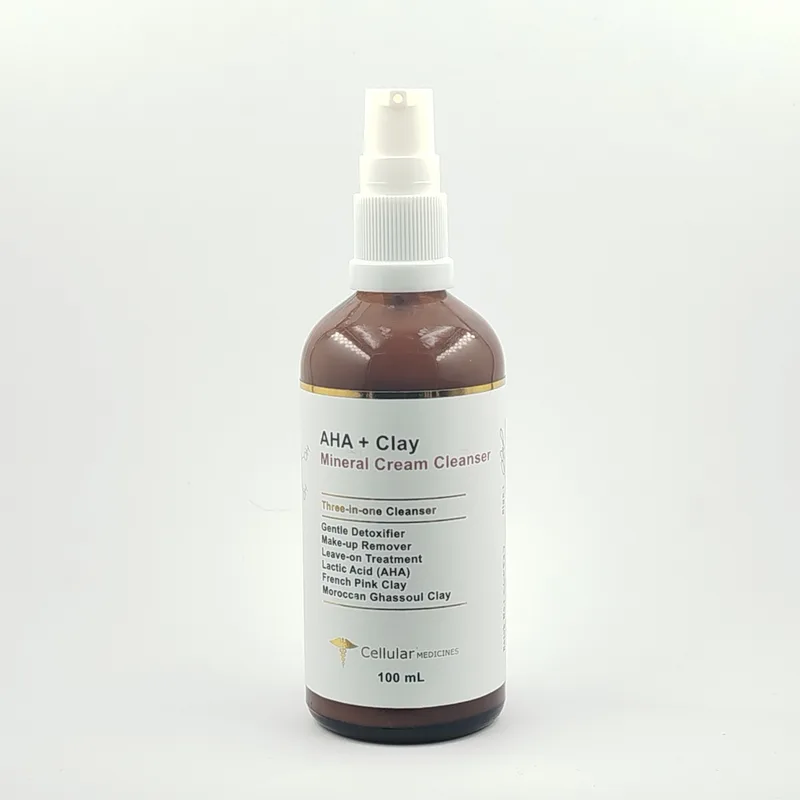 AHA + Clay Mineral Cream Cleanser