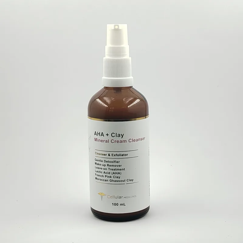 AHA + Clay Mineral Cream Cleanser