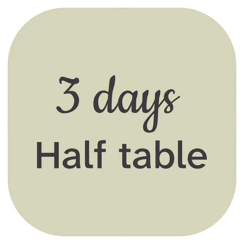 Half Table