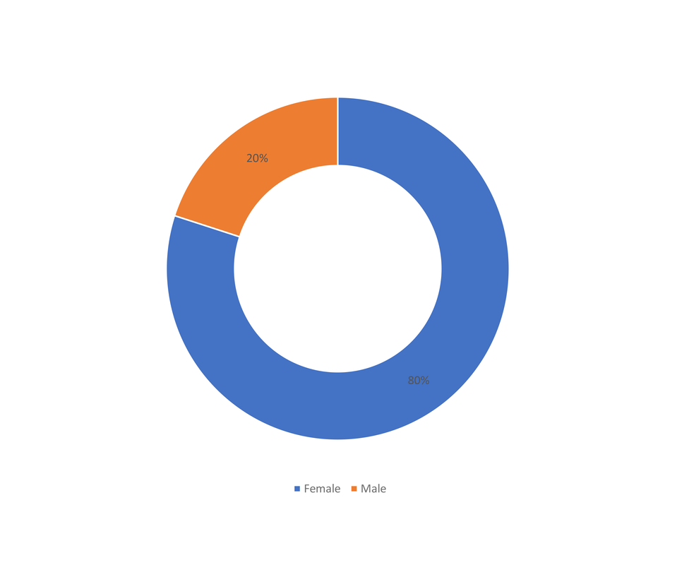 Women's Leadership and Empowerment Conference chart participants genders