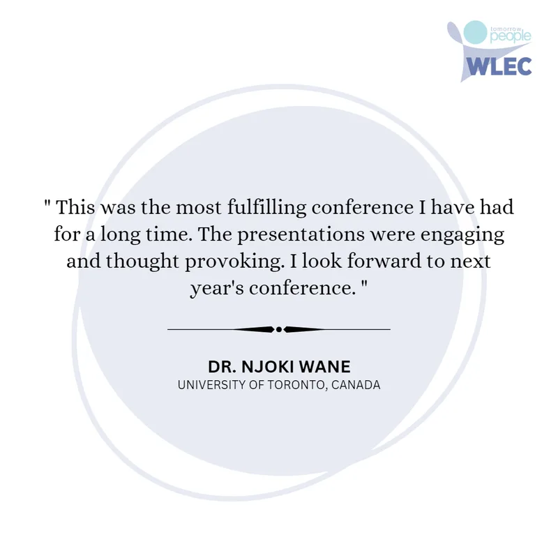 Women's Leadership and Empowerment Conference (WLEC) participant testimonial