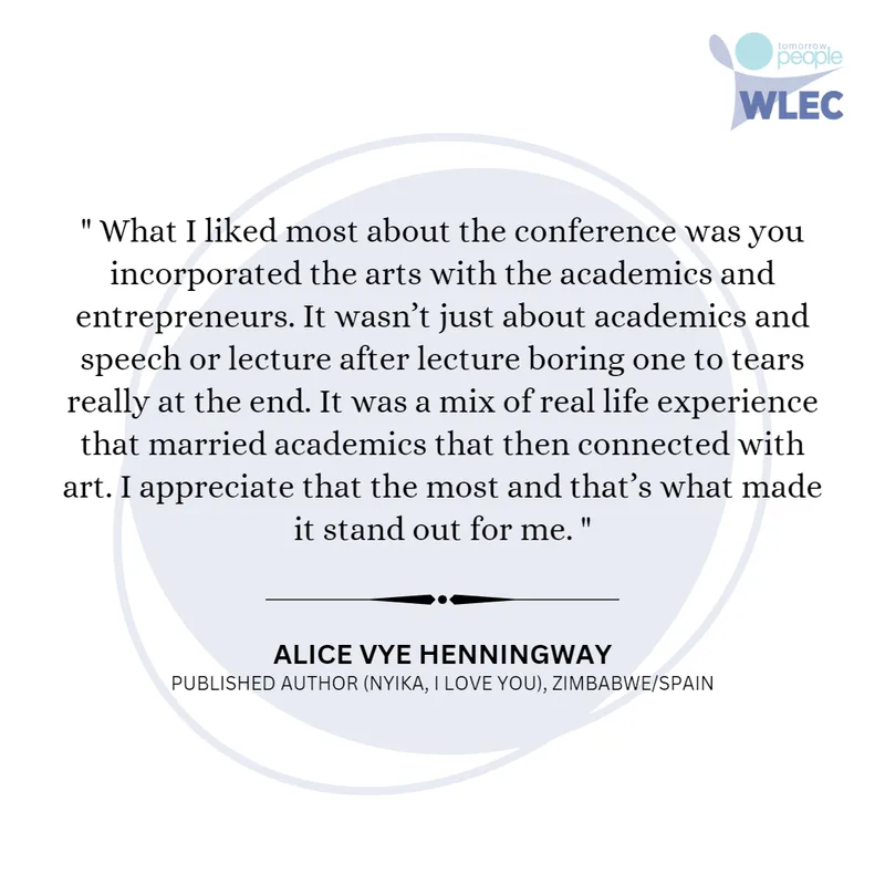 Women's Leadership and Empowerment Conference (WLEC) participant testimonial
