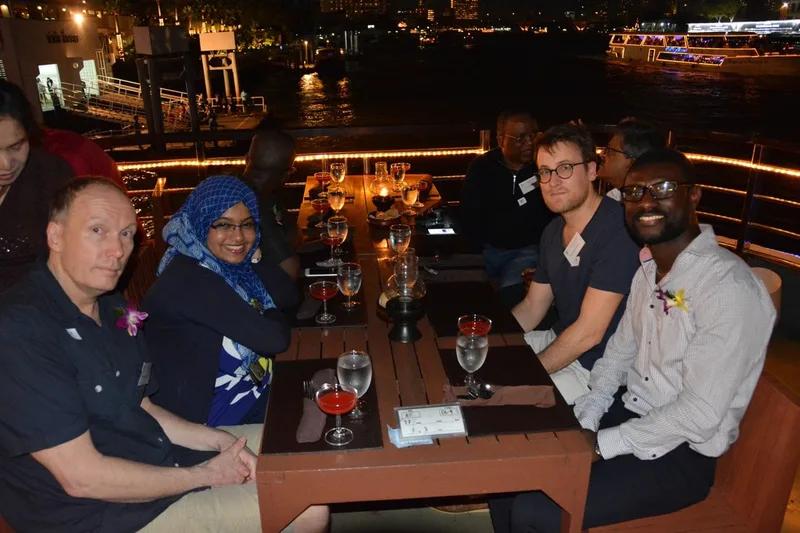 Poverty and Social Protection Conference networking dinner