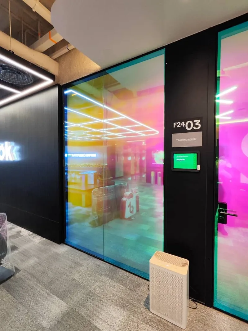 Holographic Window Film , Dichroic Color Film Malaysia Rainbow Film Tinting Glass KL Malaysia