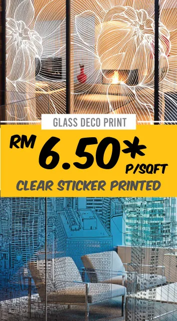 Glass sticker Decor Sticker