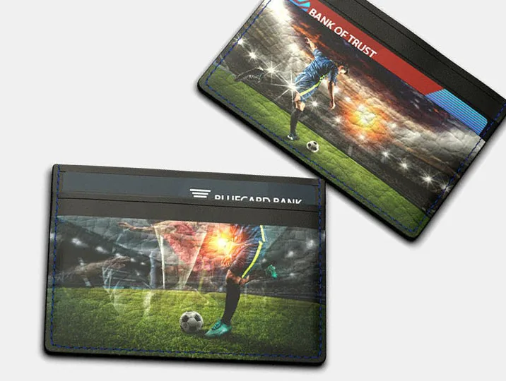 Leather Card Holder Printed in KL Selangor Malaysia