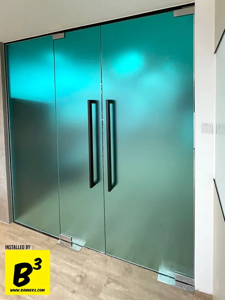Moru Glass Sticker Custom ombre color stickerPrint & Sticker Install  In KL Malaysia