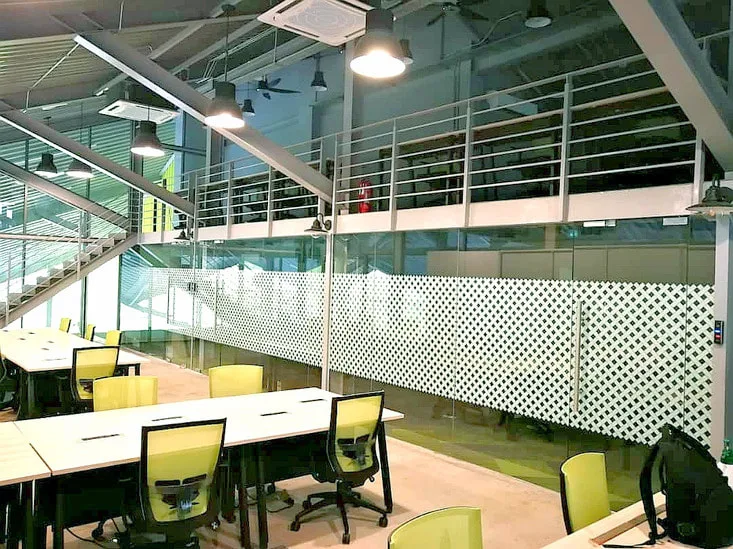 White Printed Glass Sticker In KL PJ Putrajaya shah alam damansara malaysia