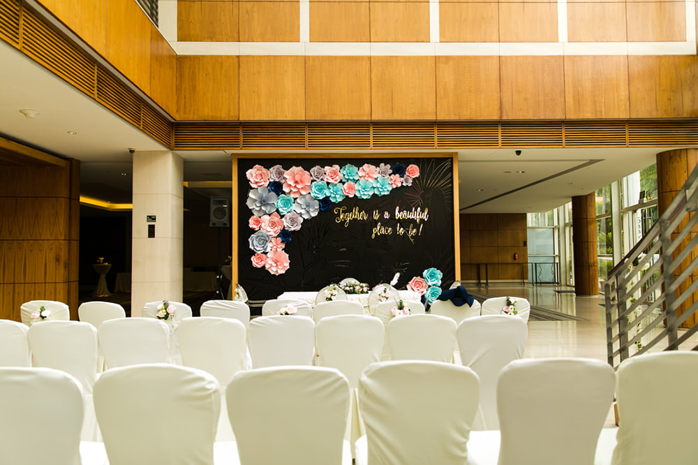 wedding paper flowers