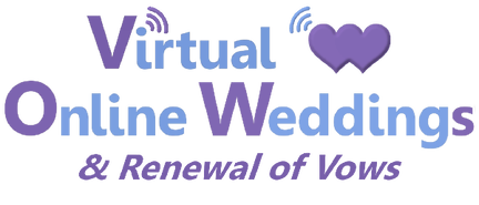 Virtual Online Weddings & Renewal of Vows logo
