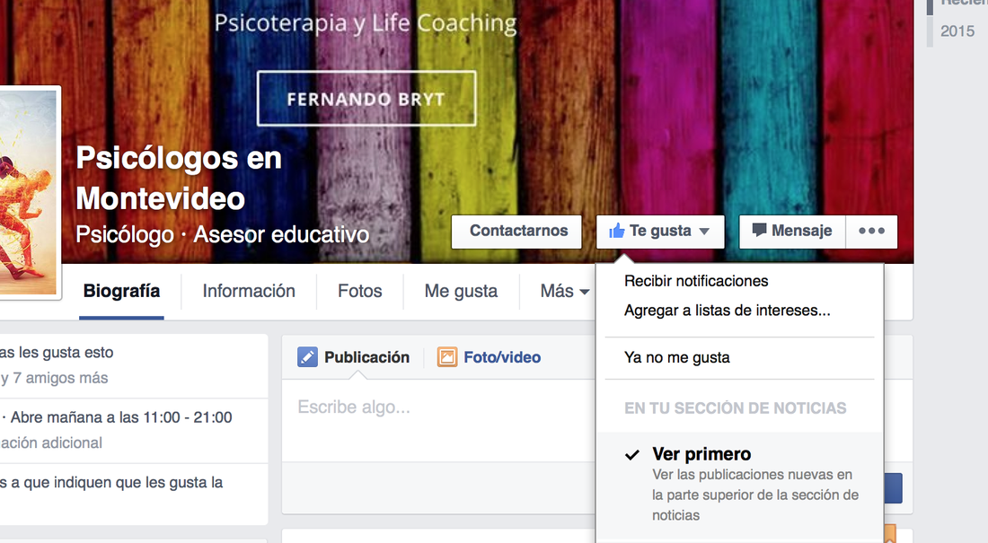 RECIBIR NOTIFICACIONES Y VER PRIMERO