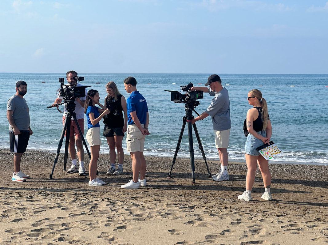 Summerbreak tv series filming in Antalya