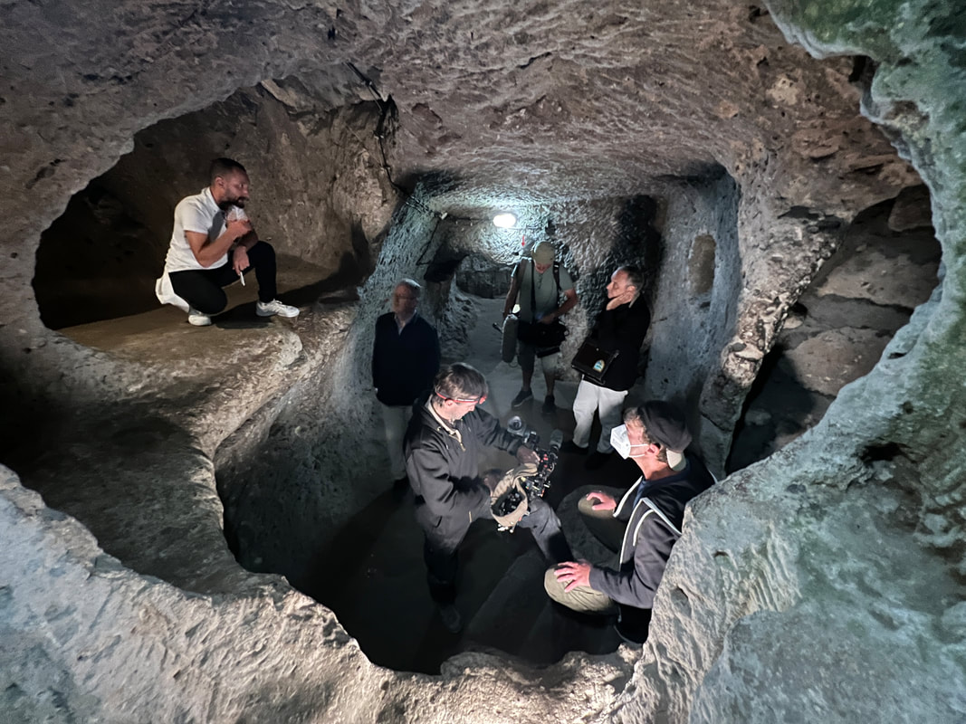 production in derinkuyu caves