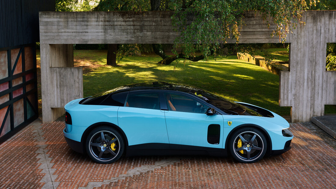 Ferrari presenta el Luce: su primer auto eléctrico de cuatro puertas y más de 1.000 CV