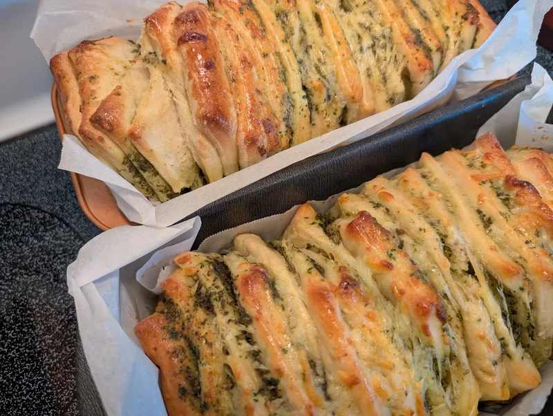 Pesto Challa Bread