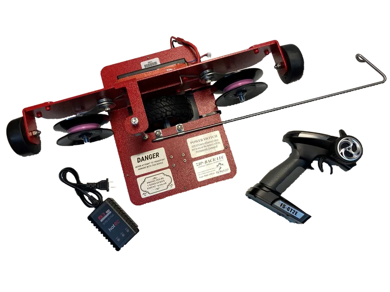 NEW-Retriever Heavy Duty RED , high speed, for long zip lines up to 1000 feet  - We offer a longer range model too