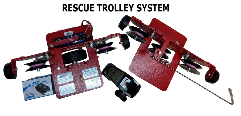 Emergency Rescue system for zip lines - With RED Retriever