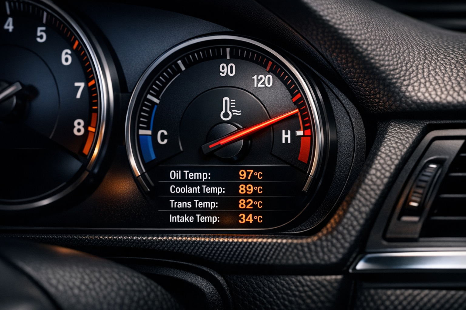 BMW F34 335d LCI Temperature Gauge Explained: Why It Is Not a True Oil Temperature Reading

