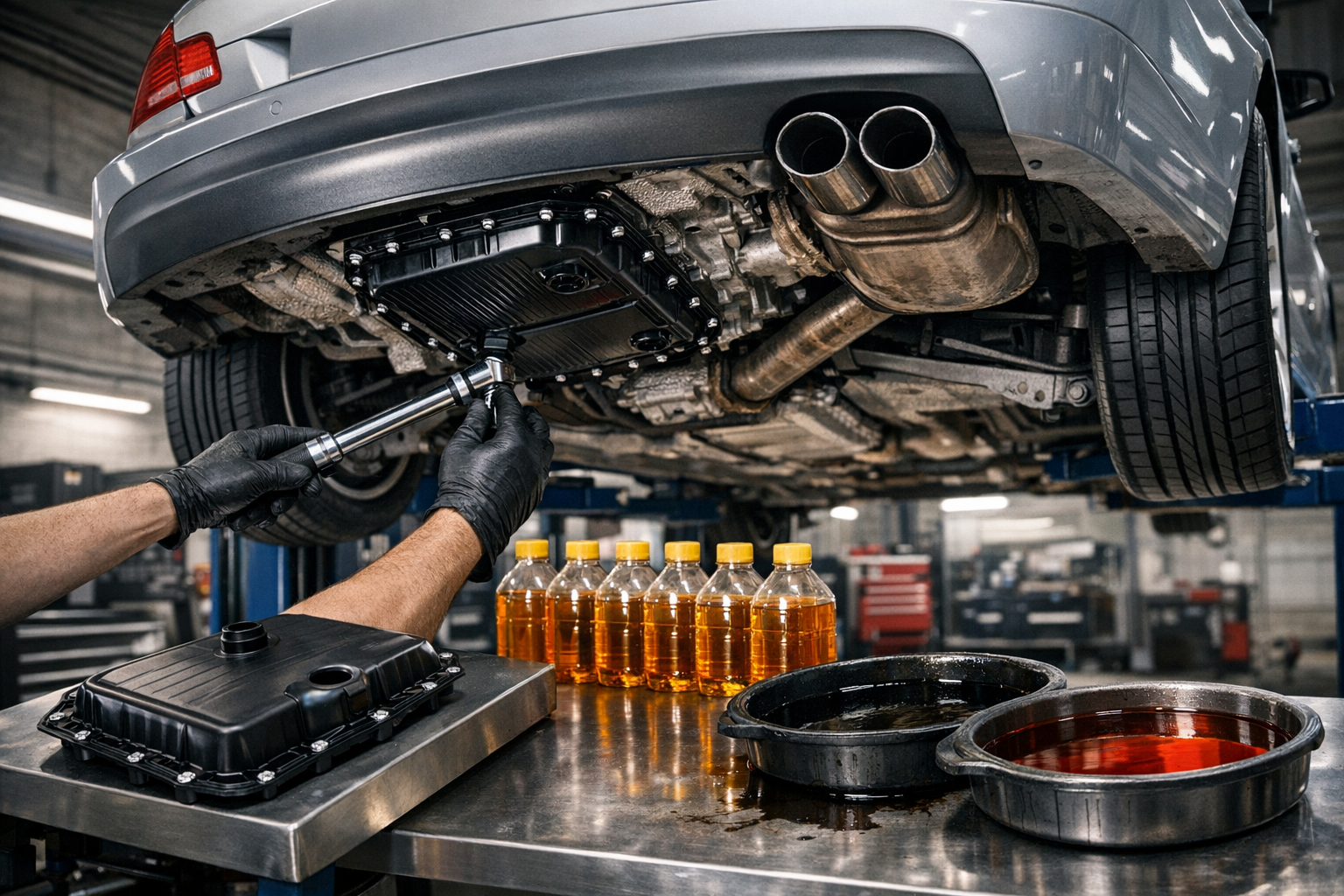 ZF 6HP19 Automatic Transmission Oil Change: BMW 6-Speed Step by Step

